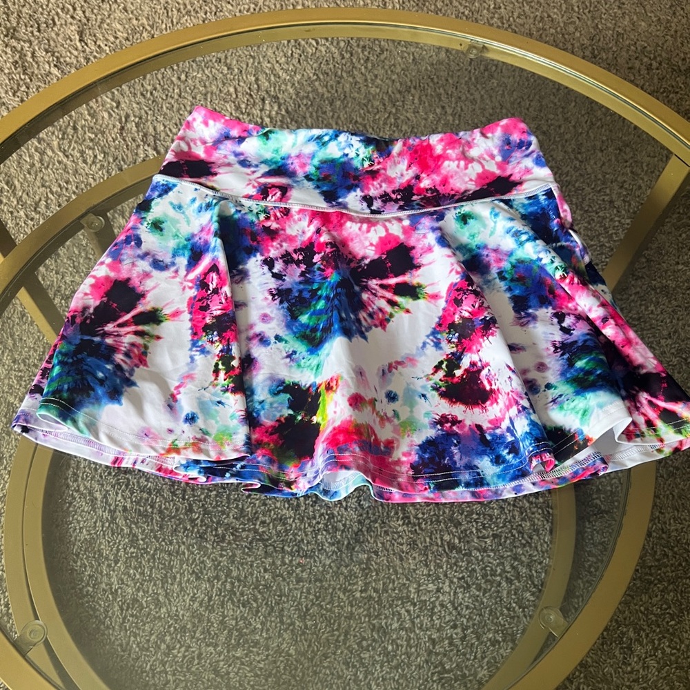 CVG Tie Dye skort never worn